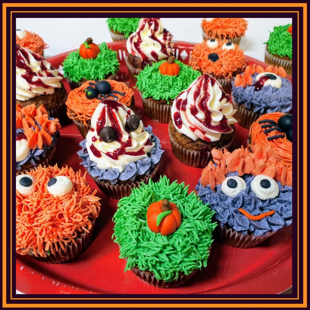 halloween cupcakes